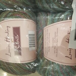 Louisa Harding 10 Skeins of Wool Blend yarn